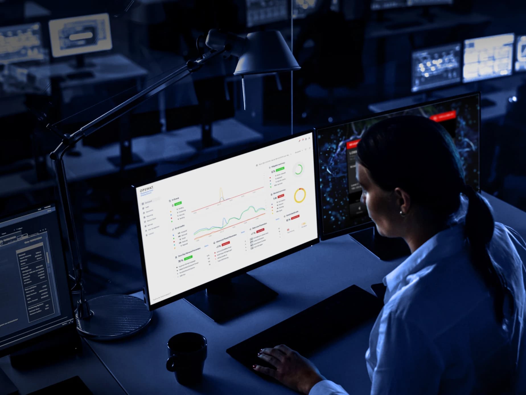 MetaDefender Hình minh họa sản phẩm trên nền tảng