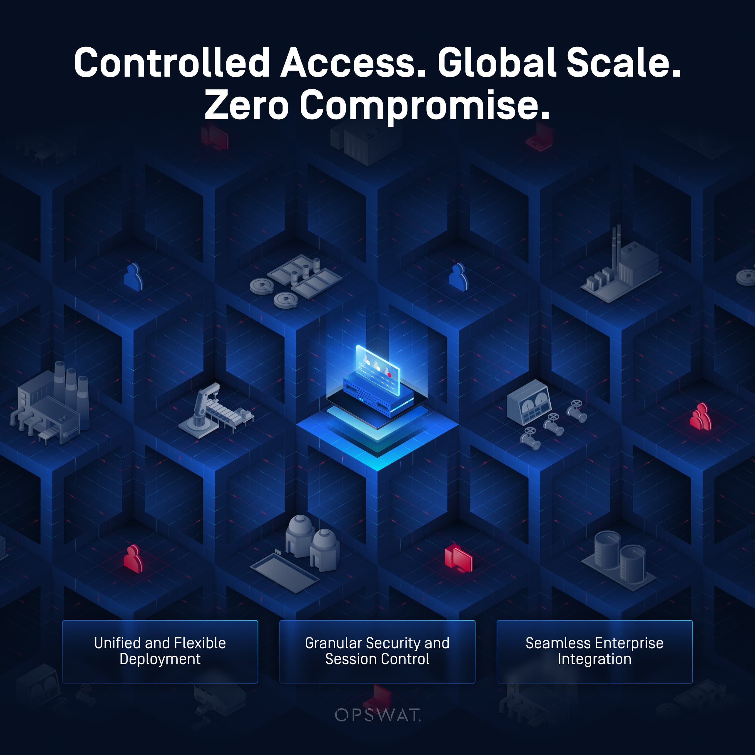 Từ sự phức tạp đến sự kiểm soát: Triển khai MetaDefender OT Access ở quy mô lớn cho một doanh nghiệp đồ tiêu dùng hàng đầu thế giới.